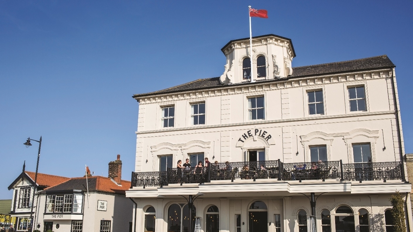 The Pier at Harwich, hotel in Tendring, outside front of building